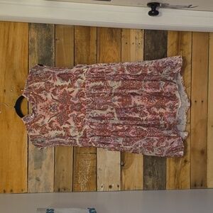 Free People All the Time velvet mini dress, size L, nwt